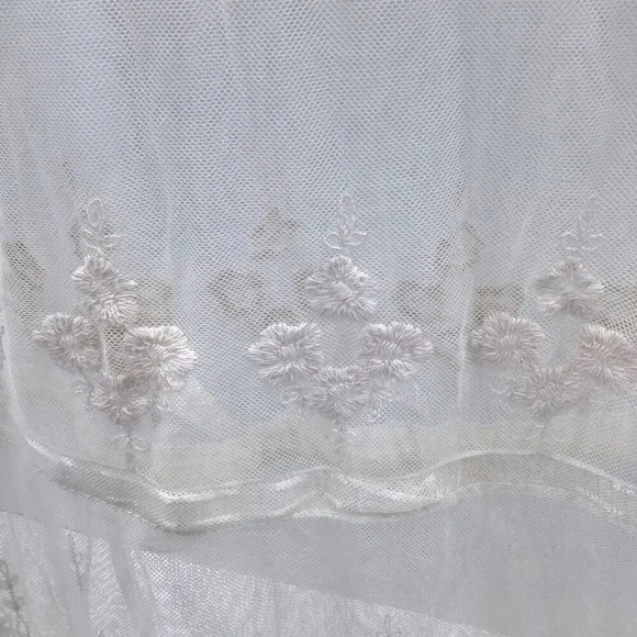 Castro Ornate Ecru Lace Infant's Christening Gown 2/M Baptism Baby's Photoshoot - Picture 9 of 14